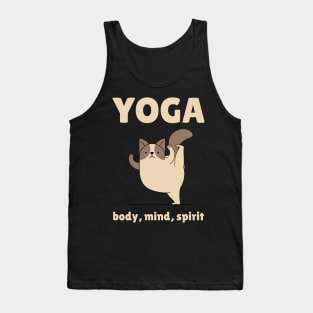 yoga body mind spirt Tank Top